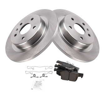 TRQ® - Rear Disc Brake Kit with Ceramic Pads