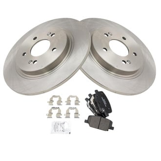 TRQ® - Rear Disc Brake Kit with Ceramic Pads