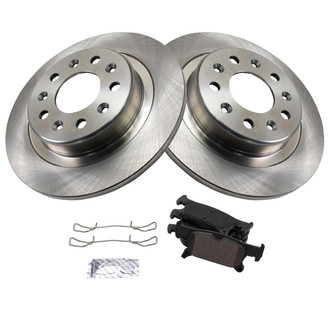 TRQ® - Rear Disc Brake Kit with Ceramic Pads