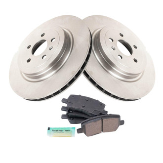 TRQ® - Rear Disc Brake Kit with Ceramic Pads