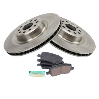 TRQ® - Rear Disc Brake Kit with Ceramic Pads