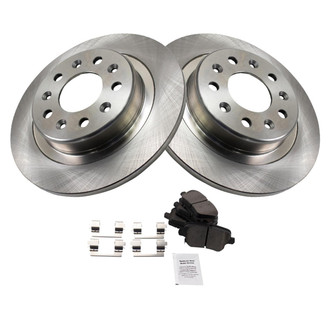 TRQ® - Rear Disc Brake Kit with Ceramic Pads