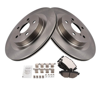 TRQ® - Disc Brake Kit with Ceramic Pads