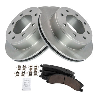TRQ® - Rear Disc Brake Kit with Ceramic Pads