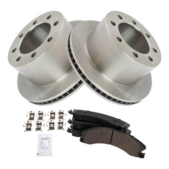 TRQ® - Rear Disc Brake Kit with Ceramic Pads
