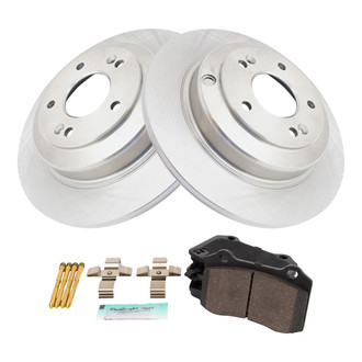 TRQ® - Rear Disc Brake Kit with Ceramic Pads