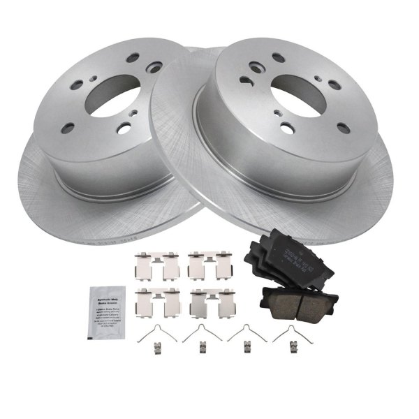 TRQ® - Rear Disc Brake Kit with Ceramic Pads