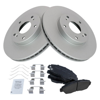 TRQ® - Front Disc Brake Kit with Ceramic Pads