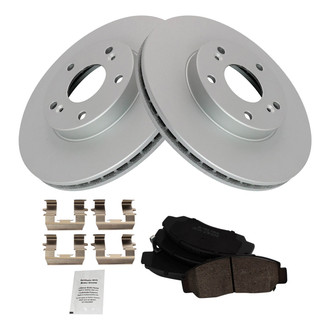 TRQ® - Front Disc Brake Kit with Ceramic Pads