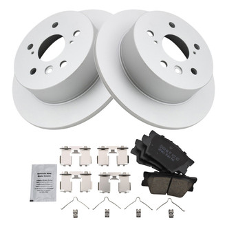 TRQ® - Rear Disc Brake Kit with Ceramic Pads