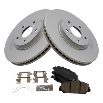TRQ® - Front Disc Brake Kit with Ceramic Pads
