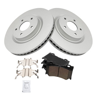 TRQ® - Front Disc Brake Kit with Ceramic Pads