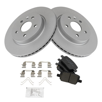TRQ® - Rear Disc Brake Kit with Ceramic Pads