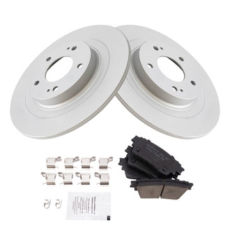 TRQ® - Rear Disc Brake Kit with Ceramic Pads