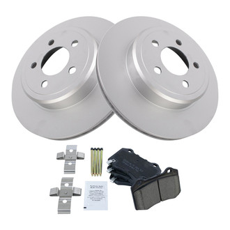 TRQ® - Rear Disc Brake Kit with Ceramic Pads