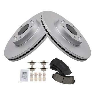 TRQ® - Front Disc Brake Kit with Ceramic Pads