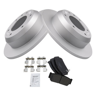 TRQ® - Rear Disc Brake Kit with Ceramic Pads