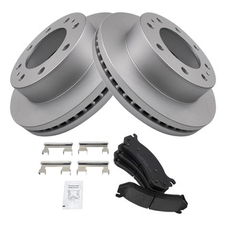 TRQ® - Front Disc Brake Kit with Ceramic Pads