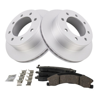 TRQ® - Rear Disc Brake Kit with Ceramic Pads