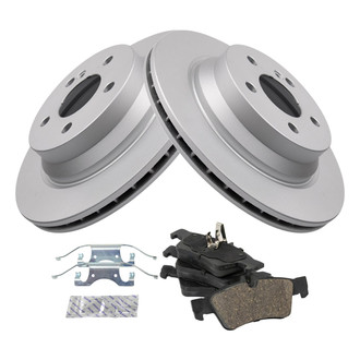 TRQ® - Rear Disc Brake Kit with Ceramic Pads
