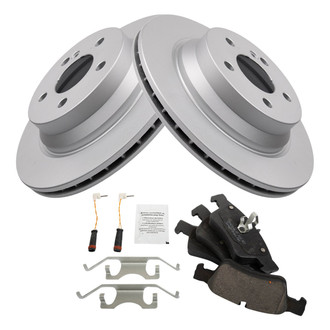 TRQ® - Rear Disc Brake Kit with Ceramic Pads