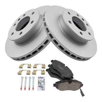 TRQ® - Front Disc Brake Kit with Ceramic Pads