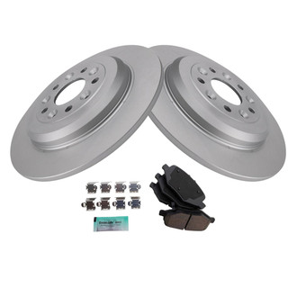 TRQ® - Rear Disc Brake Kit with Ceramic Pads