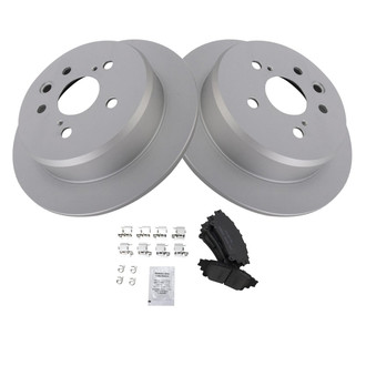 TRQ® - Rear Disc Brake Kit with Ceramic Pads