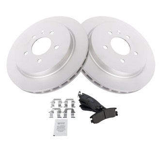 TRQ® - Rear Disc Brake Kit with Ceramic Pads