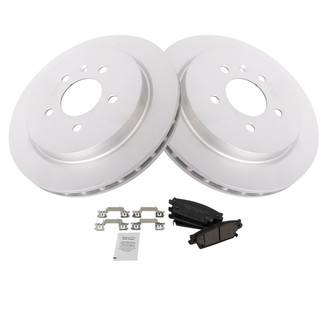 TRQ® - Rear Disc Brake Kit with Ceramic Pads