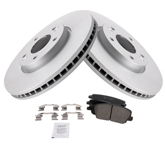 TRQ® - Front Disc Brake Kit with Ceramic Pads