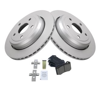 TRQ® - Rear Disc Brake Kit with Ceramic Pads