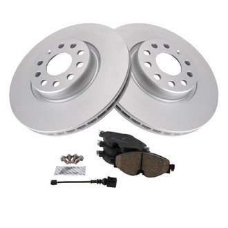 TRQ® - Front Disc Brake Kit with Ceramic Pads