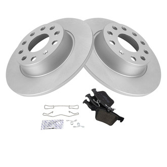 TRQ® - Rear Disc Brake Kit with Ceramic Pads