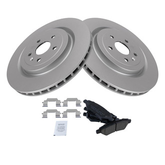 TRQ® - Rear Disc Brake Kit with Ceramic Pads