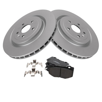 TRQ® - Rear Disc Brake Kit with Ceramic Pads