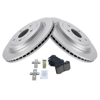 TRQ® - Rear Disc Brake Kit with Ceramic Pads