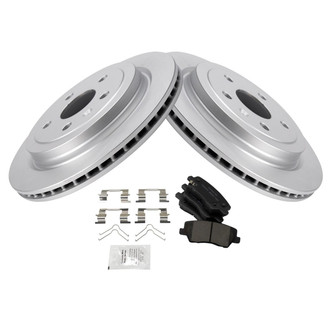 TRQ® - Rear Disc Brake Kit with Ceramic Pads