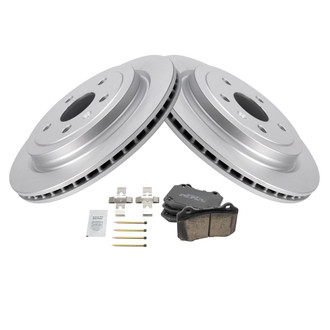 TRQ® - Rear Disc Brake Kit with Ceramic Pads