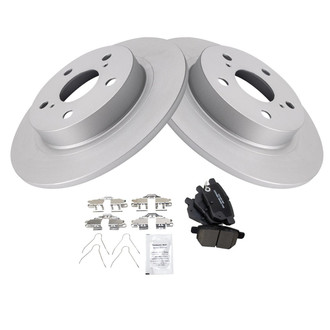 TRQ® - Rear Disc Brake Kit with Ceramic Pads