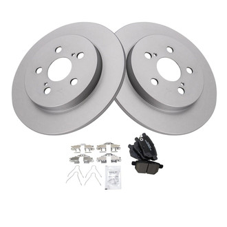 TRQ® - Rear Disc Brake Kit with Ceramic Pads