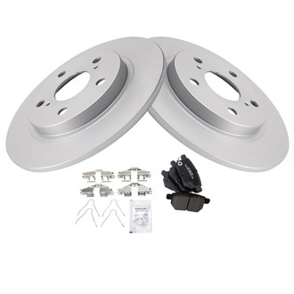 TRQ® - Rear Disc Brake Kit with Ceramic Pads
