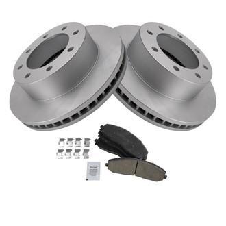 TRQ® - Front Disc Brake Kit with Ceramic Pads