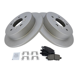 TRQ® - Rear Disc Brake Kit with Ceramic Pads
