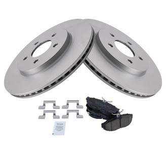 TRQ® - Rear Disc Brake Kit with Ceramic Pads