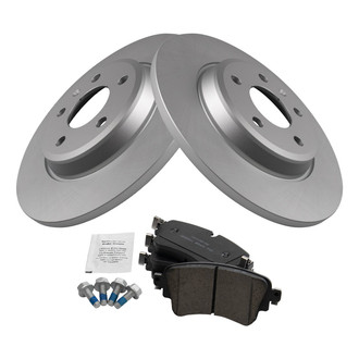 TRQ® - Rear Disc Brake Kit with Ceramic Pads