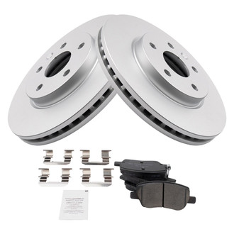 TRQ® BKA51765 - Front Disc Brake Kit with Ceramic Pads