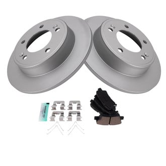 TRQ® - Rear Disc Brake Kit with Ceramic Pads