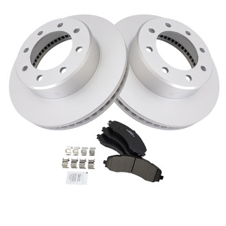 TRQ® - Front Disc Brake Kit with Ceramic Pads
