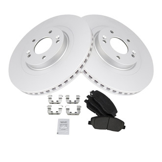 TRQ® - Front Disc Brake Kit with Ceramic Pads